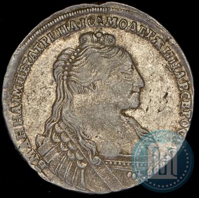 Picture 1 rouble 1735 year  