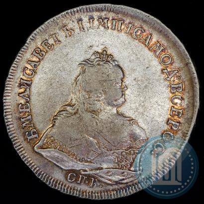 Picture 1 rouble 1742 year СПБ 