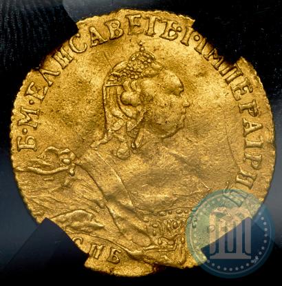 Picture 1 ducat 1757 year СПБ-Ю 