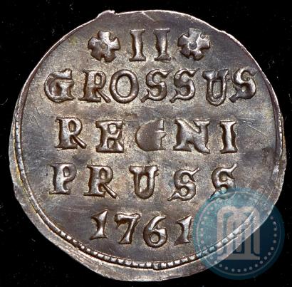 Picture 2 grosze 1761 year  