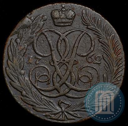 Picture 5 kopecks 1762 year  