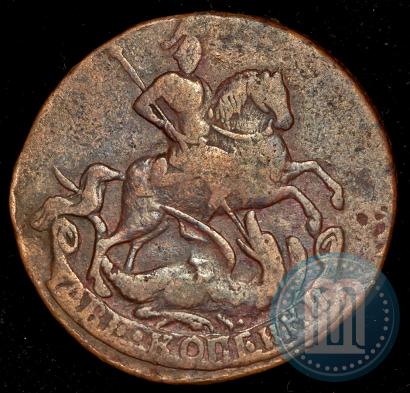 Picture 2 kopecks 1762 year  