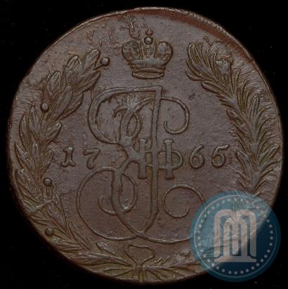 Picture 5 kopecks 1765 year ЕМ 