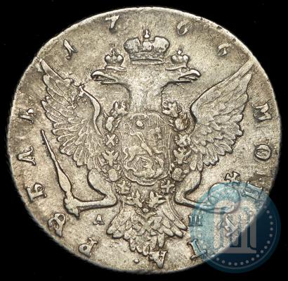 Picture 1 rouble 1766 year СПБ-АШ 