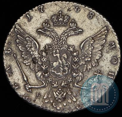 Фото 1 рубль 1768 года ММД-EI 