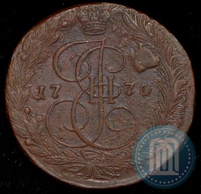 Фото 5 копеек 1770 года ЕМ 