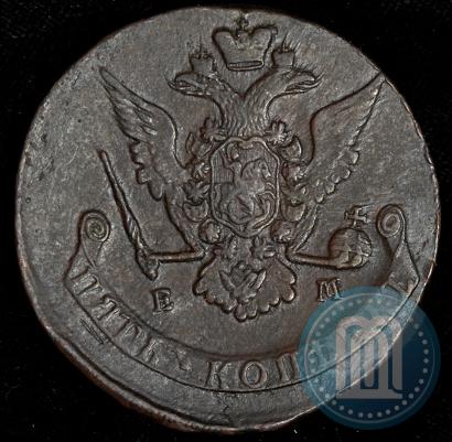 Picture 5 kopecks 1771 year ЕМ 