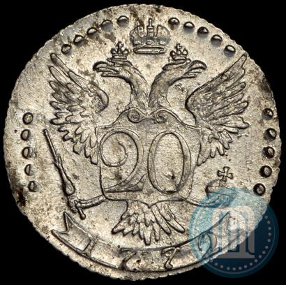 Picture 20 kopecks 1772 year СПБ 
