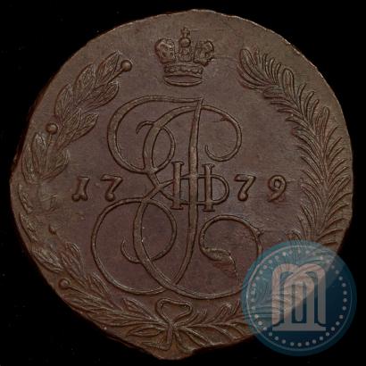 Picture 5 kopecks 1779 year ЕМ 