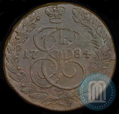 Picture 5 kopecks 1784 year КМ 