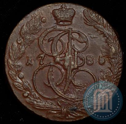 Picture 5 kopecks 1785 year ЕМ 