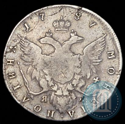 Фото Полтина 1787 года СПБ-ЯА 