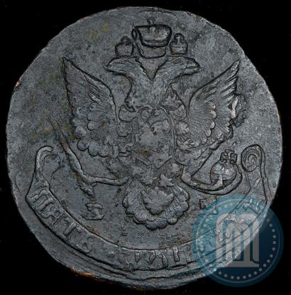 Picture 5 kopecks 1788 year ЕМ 