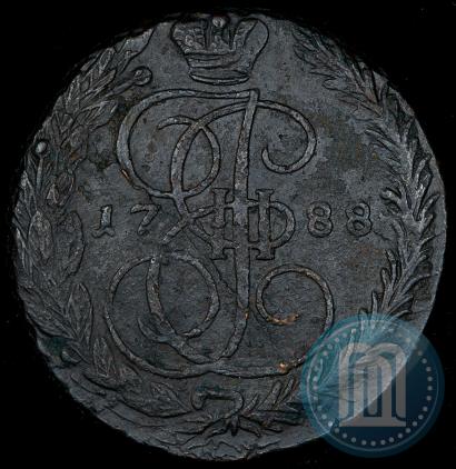 Picture 5 kopecks 1788 year ЕМ 