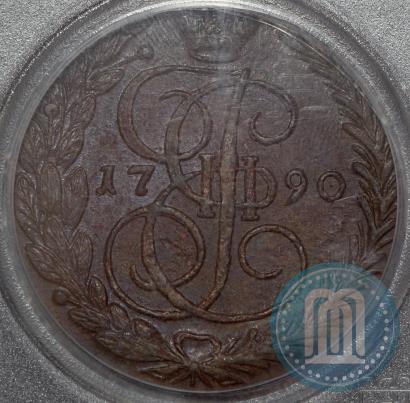 Picture 5 kopecks 1790 year ЕМ 