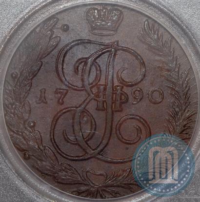 Picture 5 kopecks 1790 year АМ 