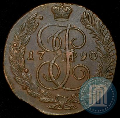 Picture 5 kopecks 1790 year АМ 