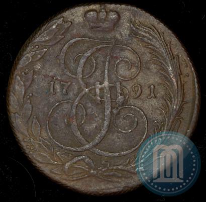 Picture 5 kopecks 1791 year КМ 