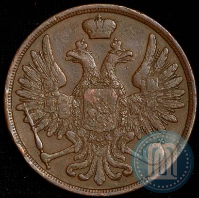Picture 3 kopecks 1852 year ВМ 