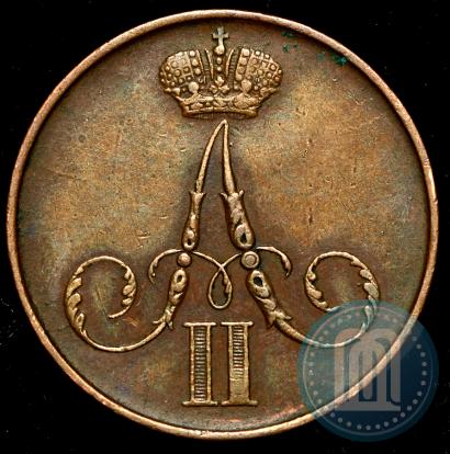 Picture 1 kopeck 1859 year ВМ 