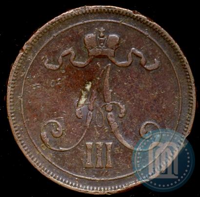 Picture 10 pennia 1891 year  