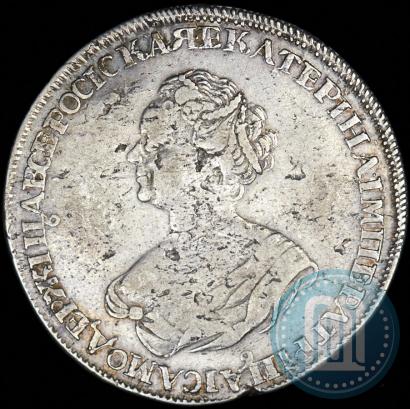 Picture 1 rouble 1725 year  "Mourning rouble"
