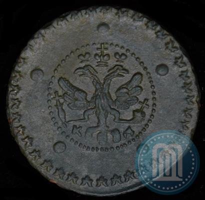 Фото 5 копеек 1727 года КД 