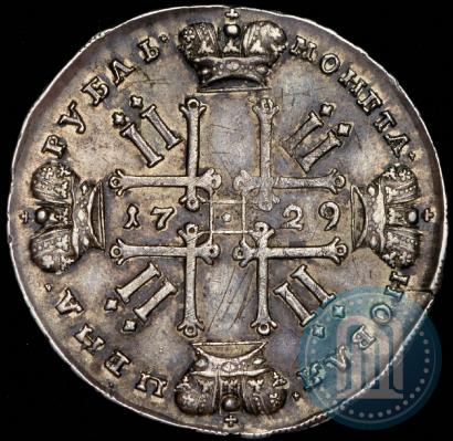 Фото 1 рубль 1729 года  "Тип 1729"