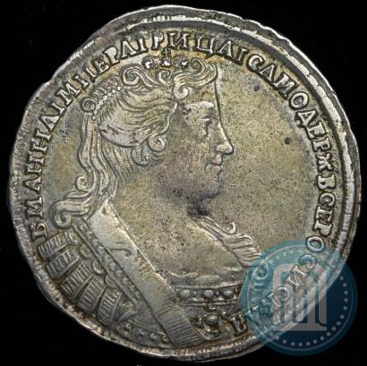 Фото Полтина 1733 года  