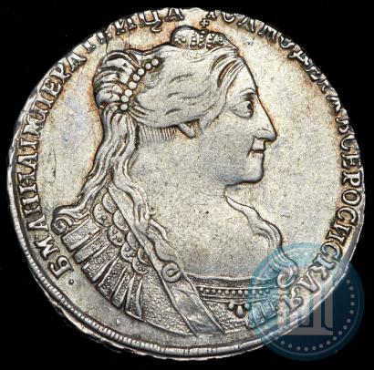 Picture Poltina 1734 year  "Type of 1735"