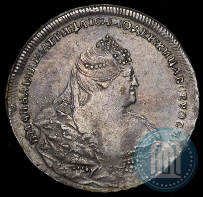 Picture 1 rouble 1738 year  "Moscow type"