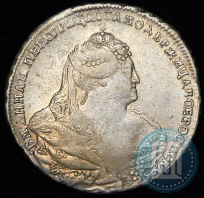 Picture 1 rouble 1739 year  "Moscow type"