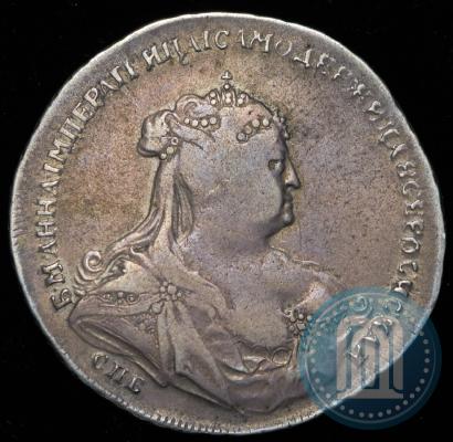 Фото Полтина 1739 года СПБ "Петербургский тип"