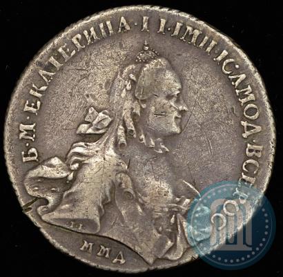 Picture 1 rouble 1762 year ММД-ДМ 