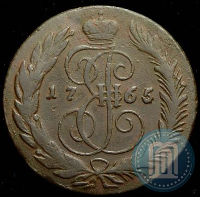 Picture 5 kopecks 1765 year СМ 