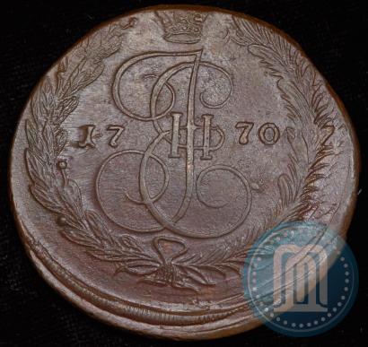 Picture 5 kopecks 1770 year ЕМ 