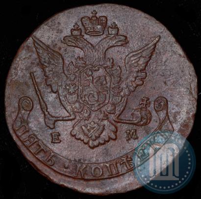 Фото 5 копеек 1772 года ЕМ 