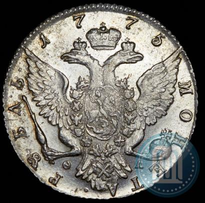 Picture 1 rouble 1775 year СПБ-ФЛ 