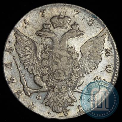 Picture 1 rouble 1775 year СПБ-ФЛ 