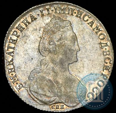 Picture 1 rouble 1782 year СПБ-ИЗ 