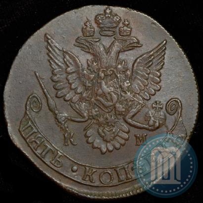 Picture 5 kopecks 1782 year КМ 