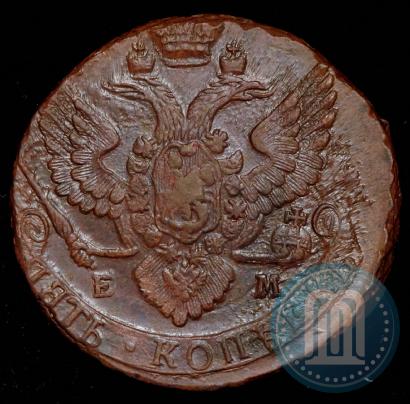 Picture 5 kopecks 1788 year ЕМ 