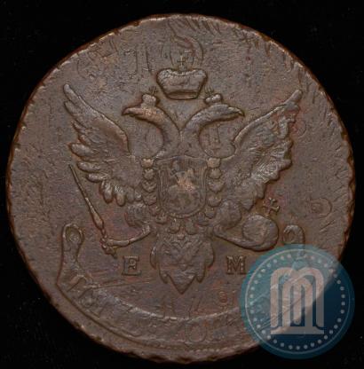 Фото 5 копеек 1793 года ЕМ "Павловский перечекан"