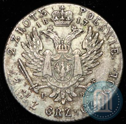 Picture 2 złote 1817 year IB 