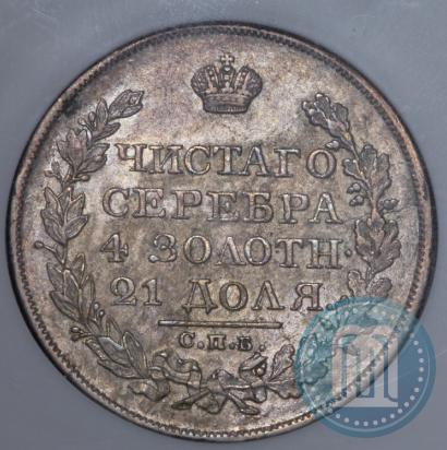 Фото 1 рубль 1824 года СПБ-ПД 