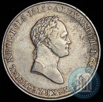 Picture 5 złotych 1830 year KG 