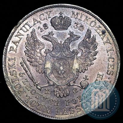 Picture 5 złotych 1832 year KG 