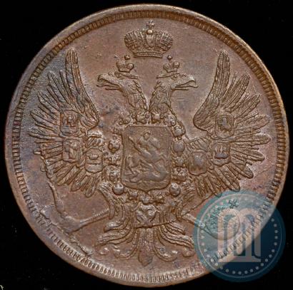Picture 2 kopecks 1856 year ЕМ 