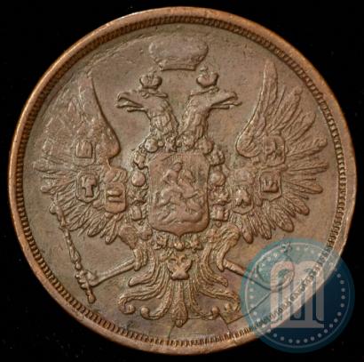 Picture 2 kopecks 1858 year ЕМ 