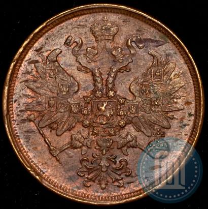 Фото 2 копейки 1865 года ЕМ 